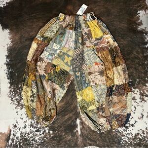 JADED GYPSY PATCHWORK PANTS (S/M)